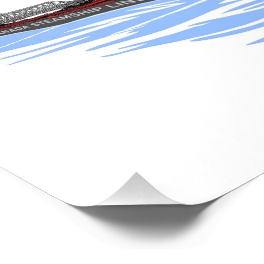 Frontenac (CSL), vrachtschip Grote Meren Foto Afdruk (Hoek)