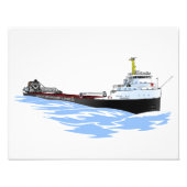 Frontenac (CSL), vrachtschip Grote Meren Foto Afdruk (Voorkant)