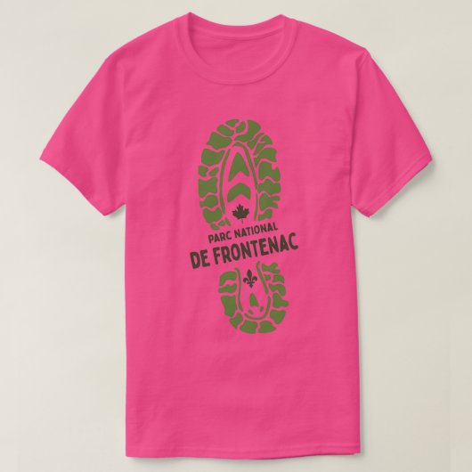 Frontenac National Park Quebec Canada QC Hiki T-shirt (Design voorkant)