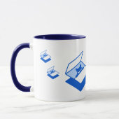 Frontend Bundler Mok - Blauw thema (Links)