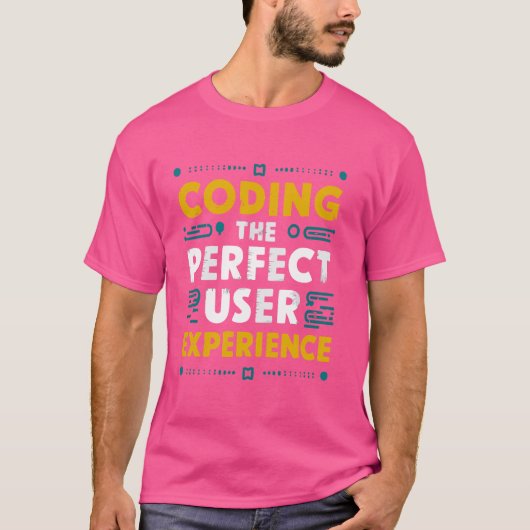 Frontend Developer Programming Coder Software Prog T-shirt (Voorkant)