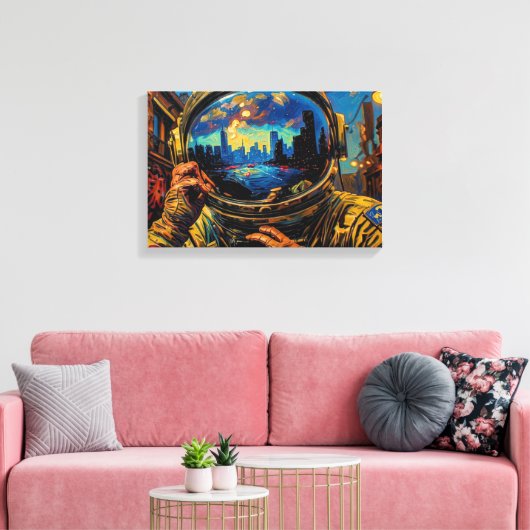 FRONTIER 10 CANVAS AFDRUK (Insitu (Woonkamer))