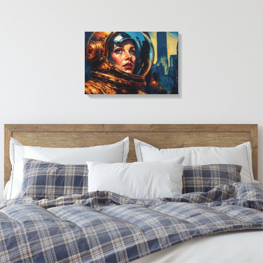 FRONTIER 8 CANVAS AFDRUK (Insitu (Slaapkamer))