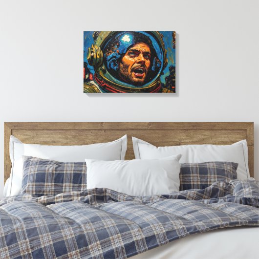 FRONTIER 9 CANVAS AFDRUK (Insitu (Slaapkamer))