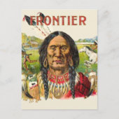 Frontier Cigar Adverteren Briefkaart (Voorkant)