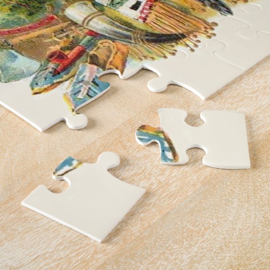 Frontier Cigar Adverteren Legpuzzel (Zijkant)