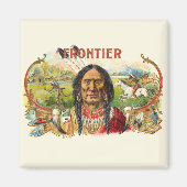 Frontier Cigar Adverteren Magneet (Voorkant)