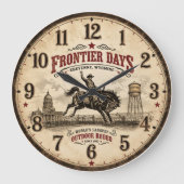 Frontier Days Festival Cheyenne Wyoming Grote Klok (Voorkant)