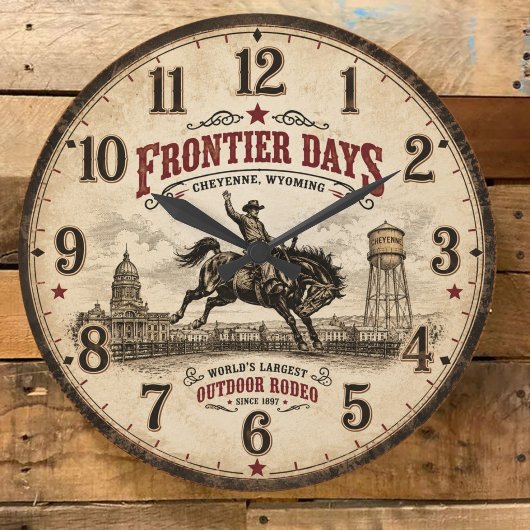 Frontier Days Festival Cheyenne Wyoming Grote Klok