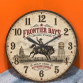 Frontier Days Festival Cheyenne Wyoming Grote Klok