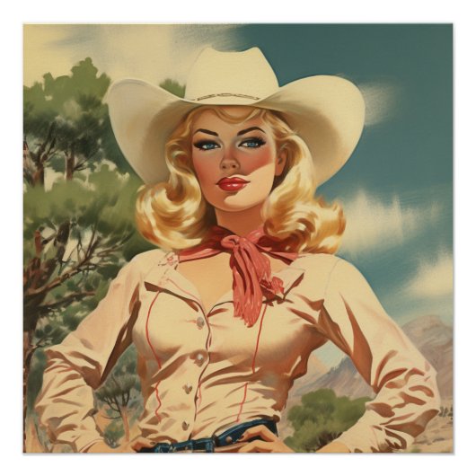 Frontier Femme Fatale: Wild West fluistert Perfect Poster (Voorkant)