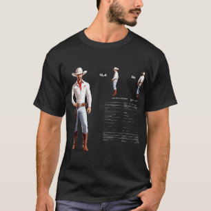 Frontier Flair Design - Moderne Cowboy esthetiek T-shirt