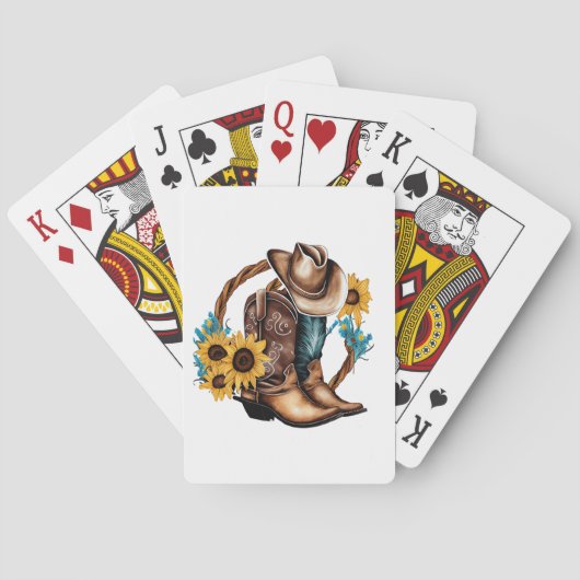 Frontier Legends: Wild West Speelkaarten (Achterkant)