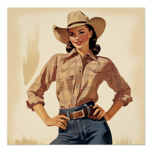 Frontier Mode Reverie: Wild West fluistert Perfect Poster (Voorkant)