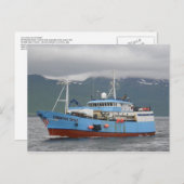 Frontier Spirit, Longliner in de Nederlandse haven Briefkaart (Voorkant / Achterkant)