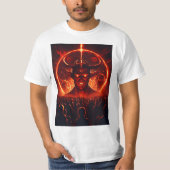 Frontier Threads: waar traditie samenkomt trend" T-shirt (Voorkant)