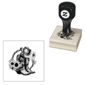 Frontier Trails Western-thema stempel (Gestempeld)