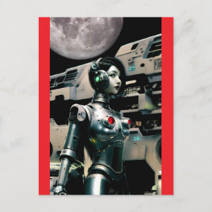 Frontier van haar ruimtevaartcarrière - Ken Gage A Briefkaart