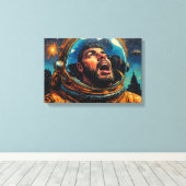 FRONTIERS-4 CANVAS AFDRUK (Insitu (Houten vloer))