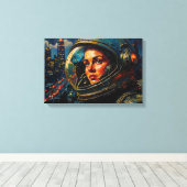 FRONTIERS-5 CANVAS AFDRUK (Insitu (Houten vloer))
