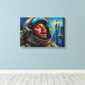 FRONTIERS-6 CANVAS AFDRUK (Insitu (Houten vloer))