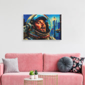 FRONTIERS-6 CANVAS AFDRUK (Insitu (Woonkamer))