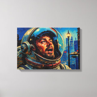 FRONTIERS-6 CANVAS AFDRUK