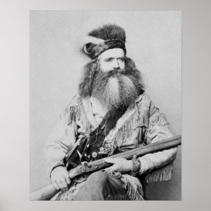 Frontiersman, 1864.  foto poster