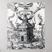 Frontispiece "Collegium Fama Fraternitatis" Poster (Voorkant)