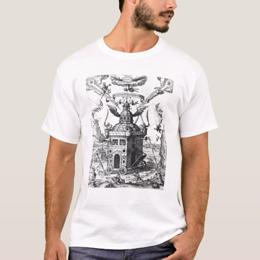 Frontispiece "Collegium Fama Fraternitatis" T-shirt (Voorkant)