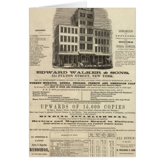 Frontispiece Colton's American Atlas (Voorkant)