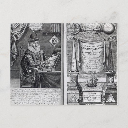 Frontispiece en Titlepage Briefkaart (Voorkant)