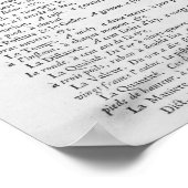 Frontispiece for the French Academy dictionary Poster (Hoek)