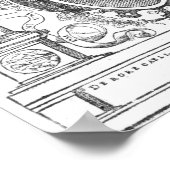 Frontispiece from 'Monas Hieroglyphica' Poster (Hoek)