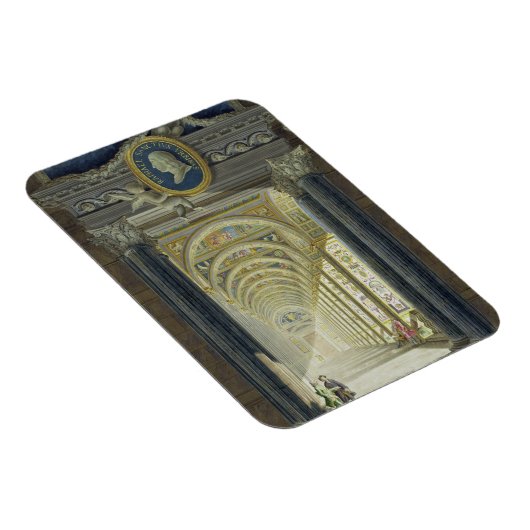 Frontispiece met een medallion-portret van Raphael Magneet (Rechterzijde)