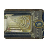 Frontispiece met een medallion-portret van Raphael Magneet (Horizontaal)