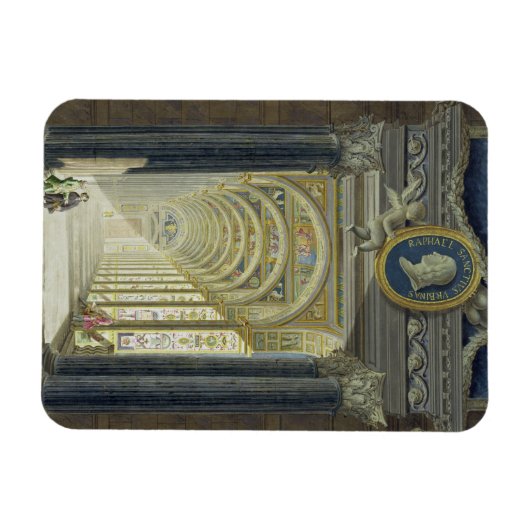 Frontispiece met een medallion-portret van Raphael Magneet (Horizontaal)