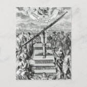 Frontispiece "Oculus Artificialis Briefkaart (Voorkant)