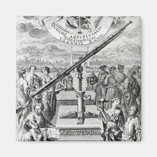 Frontispiece "Oculus Artificialis Magneet (Voorkant)
