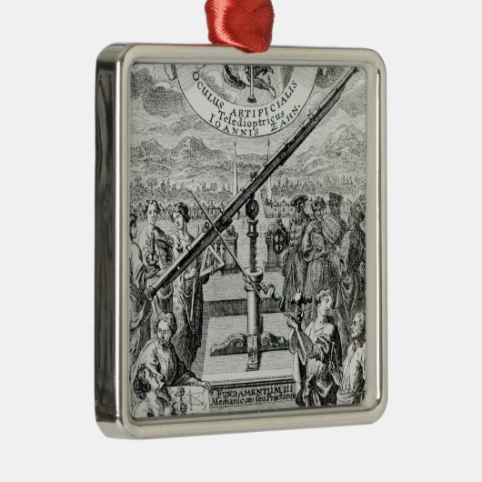 Frontispiece "Oculus Artificialis Metalen Ornament (Rechts)