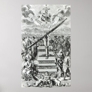 Frontispiece "Oculus Artificialis Poster