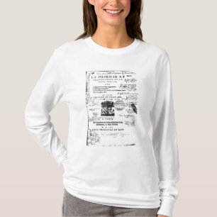 Frontispiece of "La Defense et Illustration" T-shirt