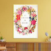 Frontispiece of La Guirlande Julie, c.1642 Canvas Afdruk (Insitu (Woonkamer))