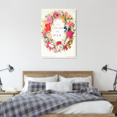 Frontispiece of La Guirlande Julie, c.1642 Canvas Afdruk (Insitu (Slaapkamer))