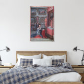 Frontispiece of the Hours of Louis Canvas Afdruk (Insitu (Slaapkamer))