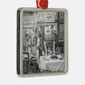 Frontispiece of "The Housekeeper's Instructor" Metalen Ornament (Rechts)
