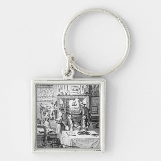 Frontispiece of "The Housekeeper's Instructor" Sleutelhanger (Voorkant)