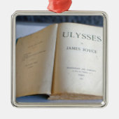 Frontispiece of "Ulysses" van James Joyce Metalen Ornament (Voorkant)