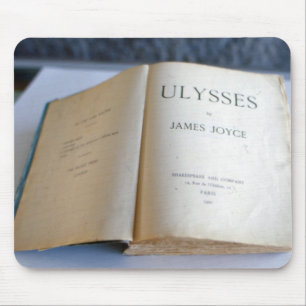 Frontispiece of "Ulysses" van James Joyce Muismat