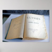 Frontispiece of "Ulysses" van James Joyce Poster (Voorkant)